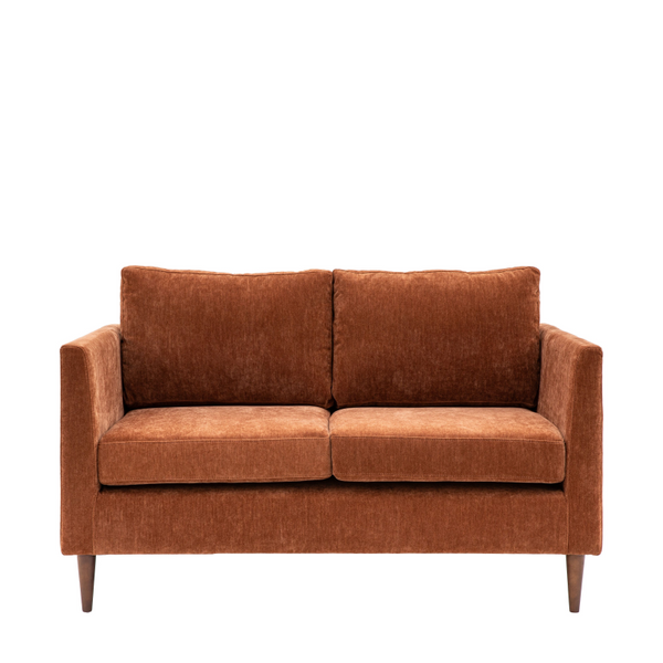 2 Seater Sofa in Orange- Clumber