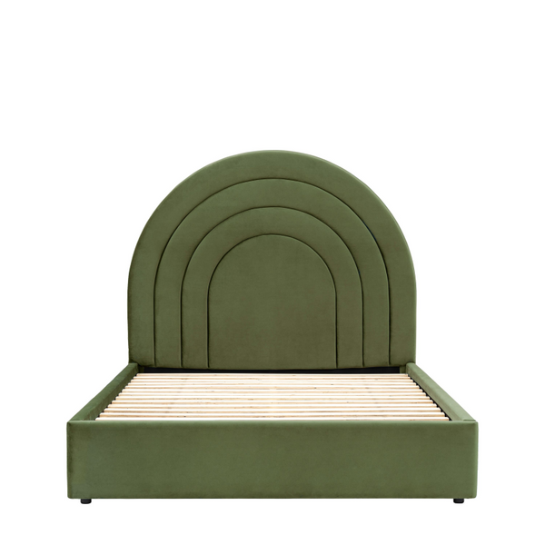 Bed- Moon- King Size in Green