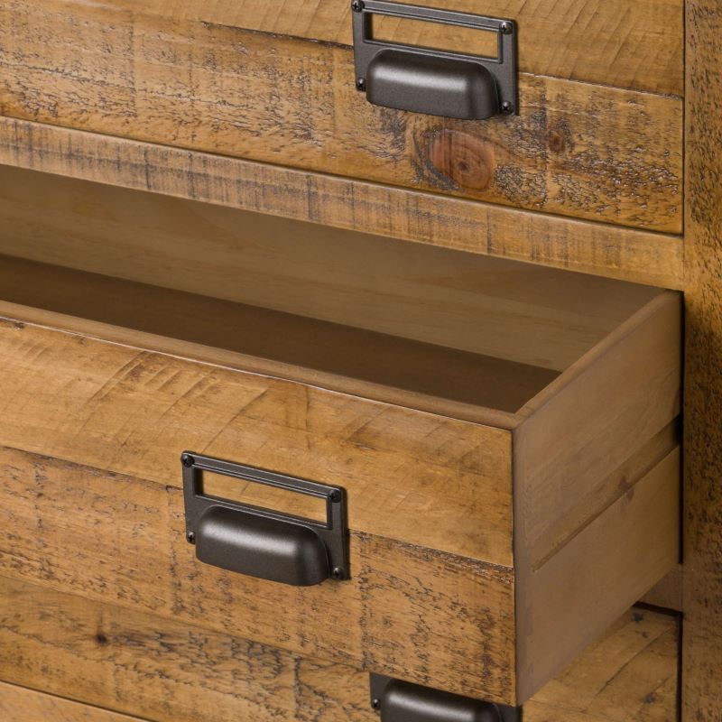 Chest of Drawers- Hill Interiors- The Draftsman- 6 Drawer- Close