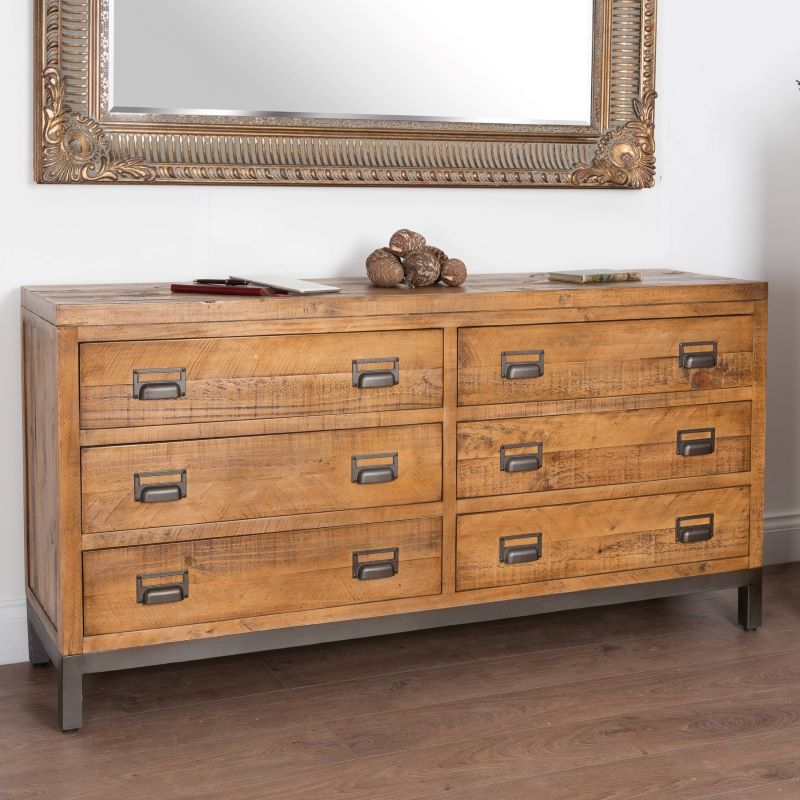Chest of Drawers- Hill Interiors- The Draftsman- 6 Drawer- Lifestyle 3