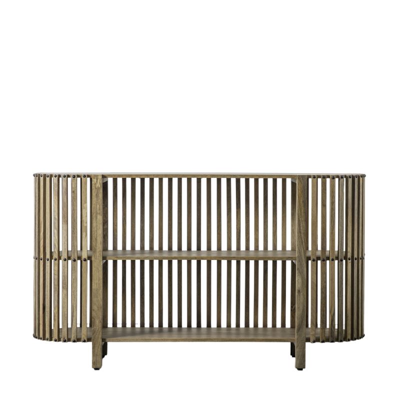 Console Table- Voss Slatted