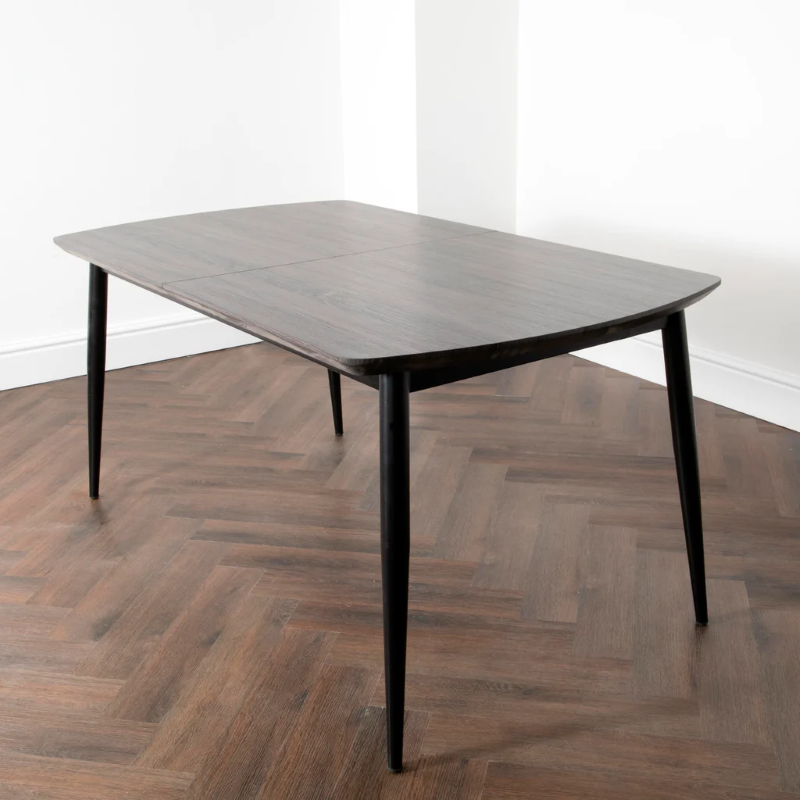 Dining Table with 6 Chairs- Oxford in Grey Oak- Lifestyle- Dining Table