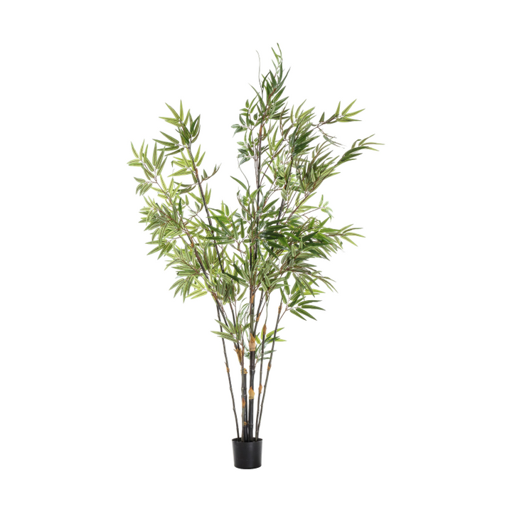 Large Artificial Bamboo Plant with Leaves- Foliage