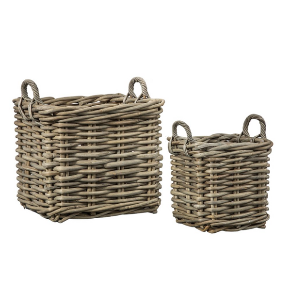 Storage Basket- Set of 2- Willow