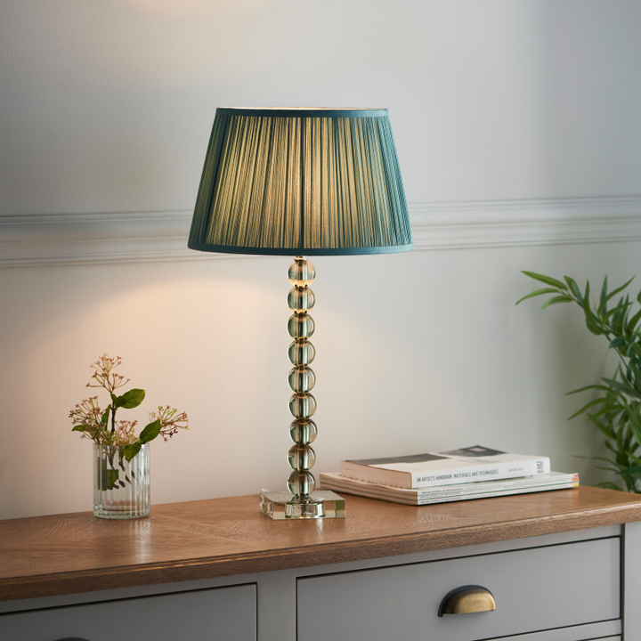 Table Lamp- Oriel in Green _ Grey- Lifestyle