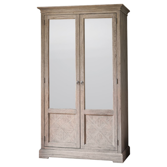 Wardrobe- Devon with 2 Mirror Doors