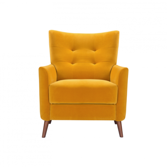 Mustard Velvet Chair- Betty