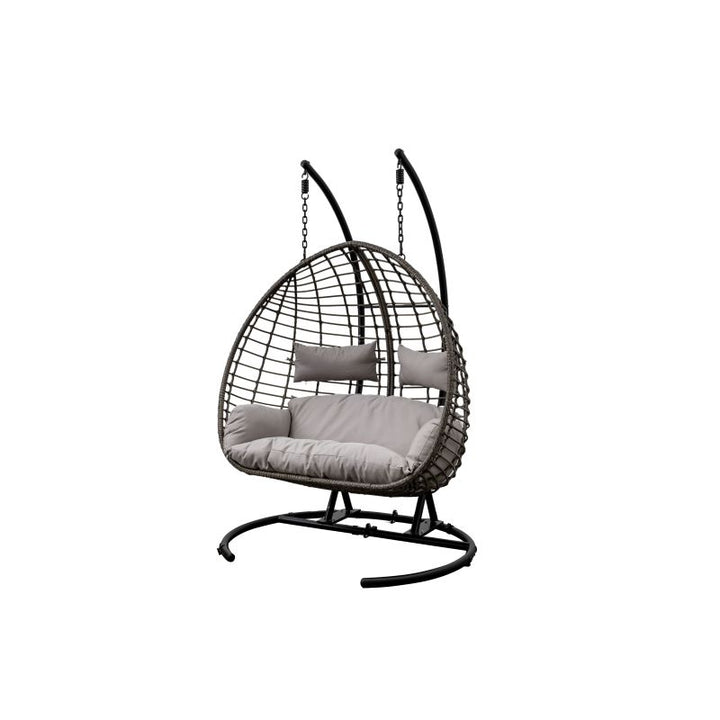 Large Egg Chair with Two Seats- Serene- Front