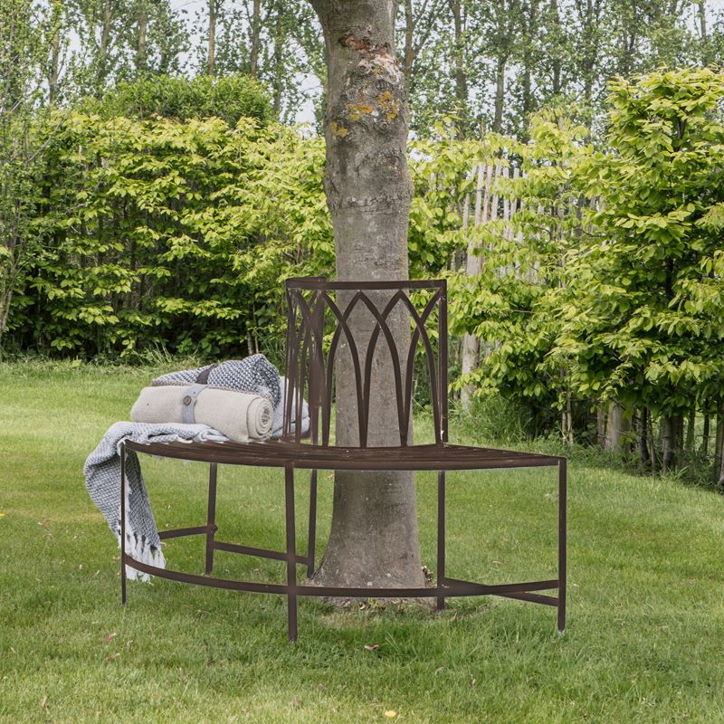 Outdoor Tree Bench Seat- Alberoni- Lifestyle