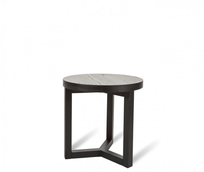 Iris Lamp Table- Wenge (Black Stained Oak)