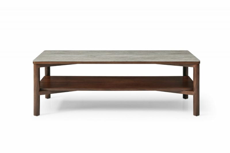 Willow Coffee Table with Shelf