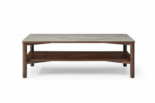 Willow Coffee Table with Shelf